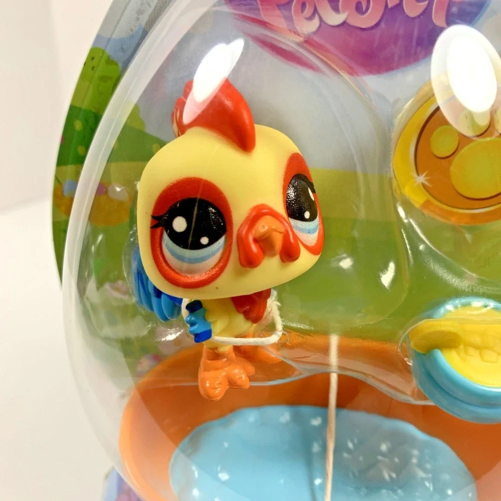 Hasbro Littlest Pet Shop LPS Easter‎ Springtime Fun Set G7 #58 Rooster